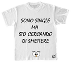 T-shirt Donna ( Sono Single ) - Gufetto Brand