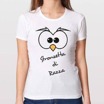 T-shirt Donna Stronzetta di Razza White Edition