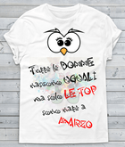 T-shirt Donna Tutte le donne... MARZO - Gufetto Brand