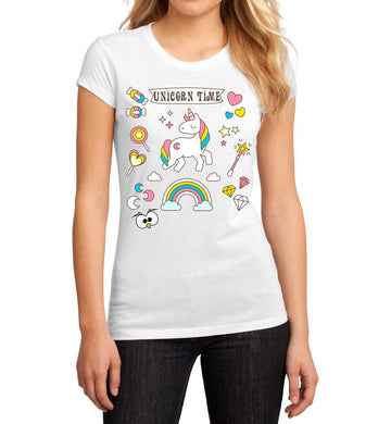 T-shirt Donna UNICORN TIME