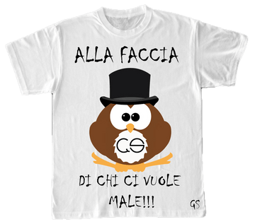 T-shirt Gufetto Donna ( Alla Faccia di chi... )