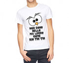 T-shirt Uomo Non sono Bello... White Edition - Gufetto Brand