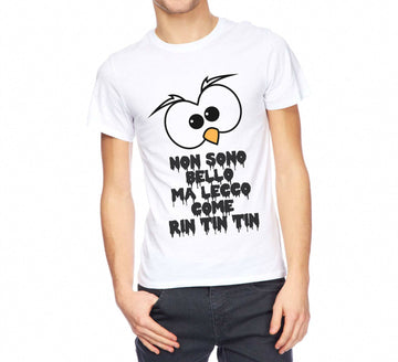 T-shirt Uomo Non sono Bello... White Edition