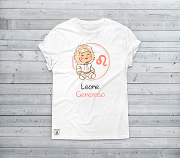 T-shirt Uomo Zodiac Siamo un pò piccoli Leone