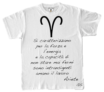 T-shirt Zodiac Uomo Ariete