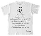 T-shirt Zodiac Uomo Leone - Gufetto Brand
