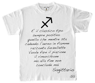 T-shirt Zodiac Uomo Sagittario