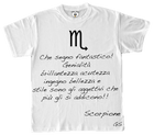 T-shirt Zodiac Uomo Scorpione - Gufetto Brand