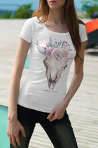 Gufetto Brand Uomo/Donna T-shirt Skull Cow - Gufetto Brand