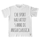 T-shirt Che sport hai fatto? - Gufetto Brand