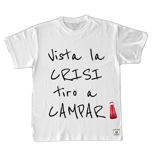 T-shirt Vista la crisi... - Gufetto Brand