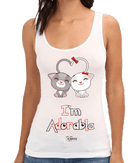 Canotta Donna I'm Adorable - Gufetto Brand