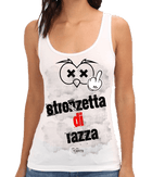 Canotta Donna Stronzetta di Razza - Gufetto Brand
