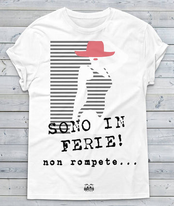 T-shirt Donna Sono in Ferie