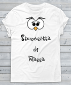 T-shirt Donna Stronzetta di Razza ( Occhi ) - Gufetto Brand