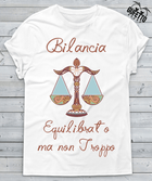 T-shirt Donna Zodiac Bilancia Summer Edition - Gufetto Brand