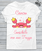 T-shirt Donna Zodiac Cancro Summer Edition - Gufetto Brand