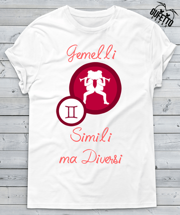 T-shirt Donna Zodiac Gemelli Summer Edition