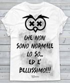 T-shirt Uomo Che non sono... Black Edition - Gufetto Brand