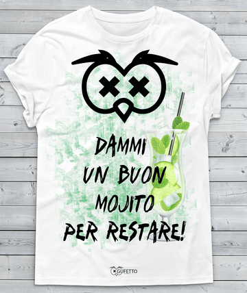 T-shirt Uomo Dammi un buon Mojito