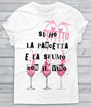 T-shirt Uomo Non ho la Pancetta C02
