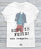 T-shirt Uomo Sono in Ferie - Gufetto Brand