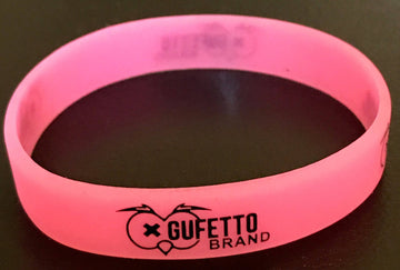 Bracciale Gomma FLUO Rosa