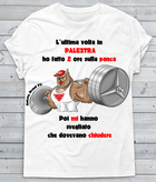 T-shirt Uomo Fit Panca - Gufetto Brand