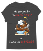T-shirt Uomo In Cucina Ho comprato la - Gufetto Brand