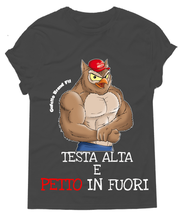 T-shirt Uomo Testa alta