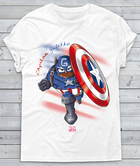 T-shirt Donna Heroes Capitan Gufetto - Gufetto Brand