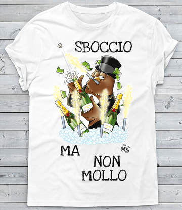 T-shirt Donna Sboccio ma non mollo