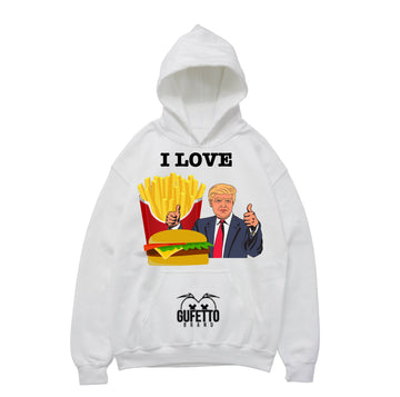 Felpa donna I Love Mc ( T7206 )