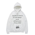 Felpa donna La Quarantena ( Q8516 ) - Gufetto Brand