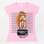 T-shirt donna Pink Edition TALCO 2.0 ( T81395 ) - Gufetto Brand