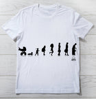 T-shirt Donna EVOLUZIONE ( E7431 ) - Gufetto Brand