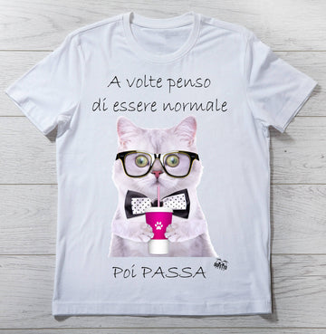 T-shirt Donna NORMALE CAT ( C4861 )