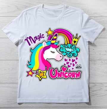 T-shirt Donna Psyco Unicorn ( X6104 )