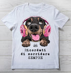 T-shirt Donna SORRIDERE ( S42976 ) - Gufetto Brand