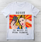 T-shirt Donna SORRY ( S4874 ) - Gufetto Brand