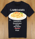 T-shirt Uomo Carbonara ( G7204 ) - Gufetto Brand