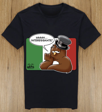 T-shirt Uomo Interessante ( D9563 )