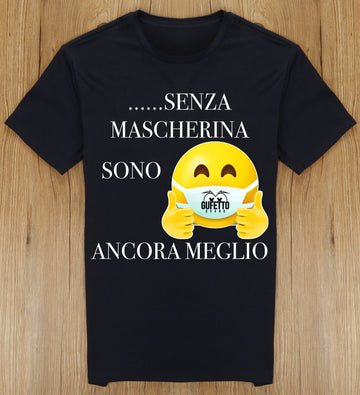 T-shirt Uomo MASCHERINA ( M8740 )