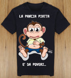 T-shirt Uomo PANCIA ( L8103 ) - Gufetto Brand