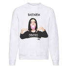 Felpa Classic Donna BASTARDA ( B5007 ) - Gufetto Brand