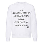 Felpa Classic Donna La Quarantena ( Q8516 ) - Gufetto Brand