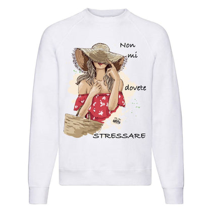 Felpa Classic Donna STRESSATA ( Q3097 )