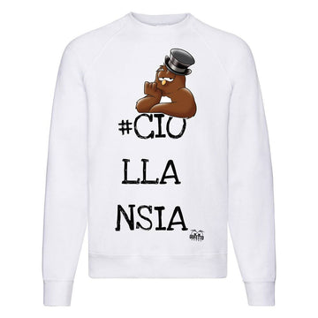 Felpa Classic Uomo Donna #Ansia ( A4000 )