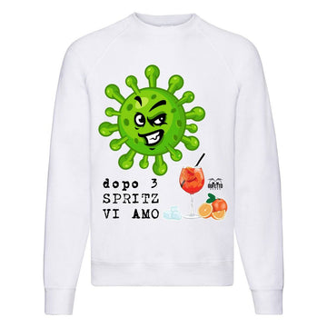 Felpa Classic Uomo Donna CORONAVIRUS ( C40712 )