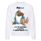 Felpa Classic Uomo Donna Pisolo ( P1504 ) - Gufetto Brand